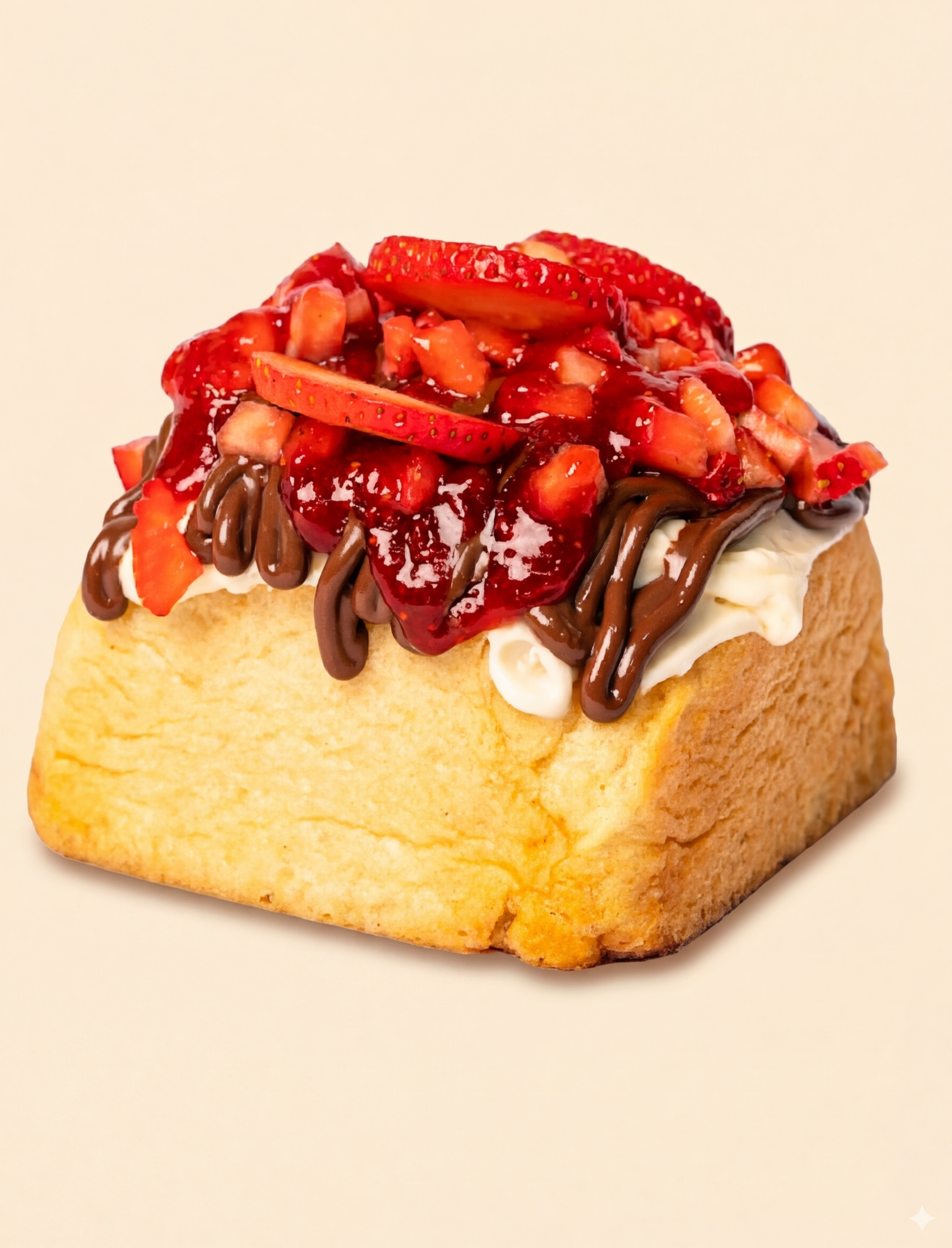 Roll de Nutella y Fresas